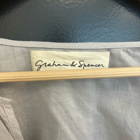 Graham and Spencer S 2 piece light cotton oversized dress and slip dress EUC - Picture 7 of 15
